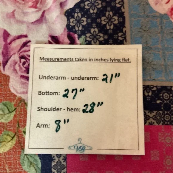 Johnny Was Women's The Janie Favorite Short Sleeve Crew Neck Swing Tee Sz Large - Picture 6 of 8